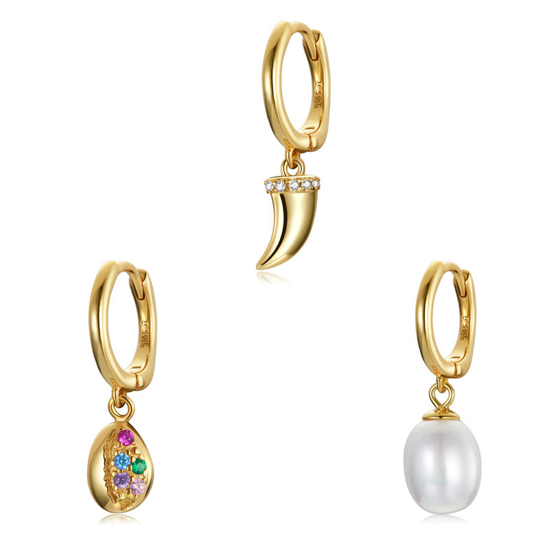 Women's 1 Pair Elegant Faux Pearls Dangle Earrings