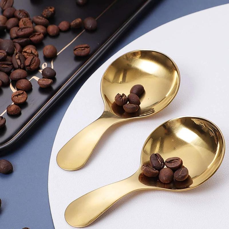 1 Piece Stainless Steel Coffee Powder Spoon