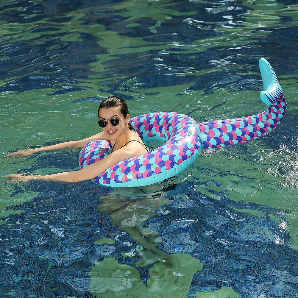 Giant Mermaid Tail 42 Inches Pool