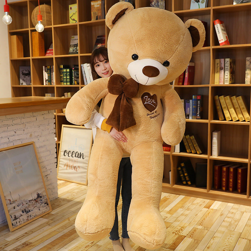 Plush Toy Big Bear Doll Large Love Female Birthday Present BEBEAR Teddy Panda Doll