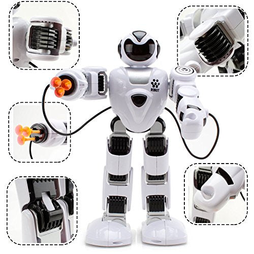 SOWOW Remote Control Robot for Kids - Kids RC Robot Toy Gift for Boys Present