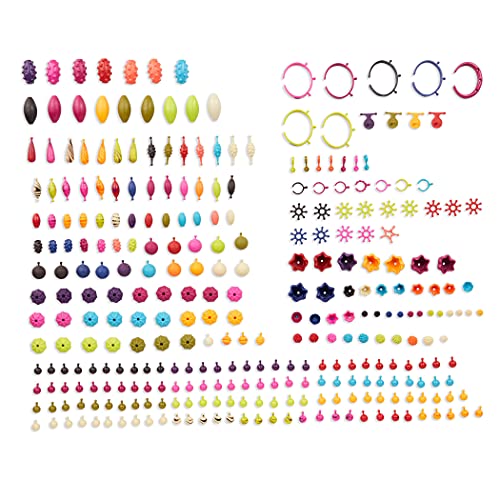 HANMUN Pop Snap Bead Jewelry Set for Kids – Pop Arty! – DIY Craft Jewelry Making Kit – Creative Necklaces, Rings, Bracelets – 4 Years +
