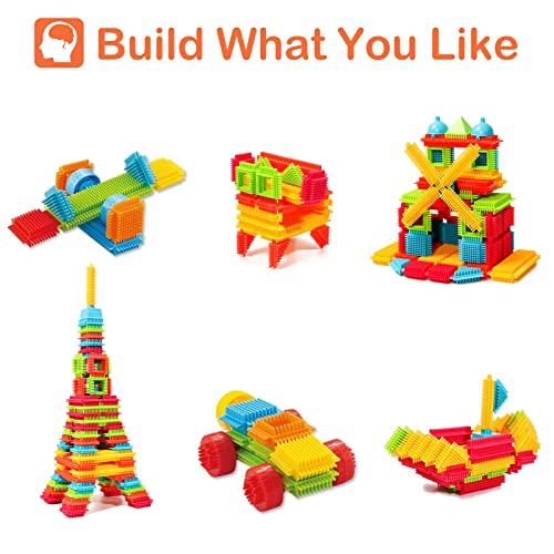 JY22003 Soulmemes Stickle Bricks Blocks-150pcs PVC Bag Large Size Set Hedgehog Blocks for Kids brain development Early Education Toys
