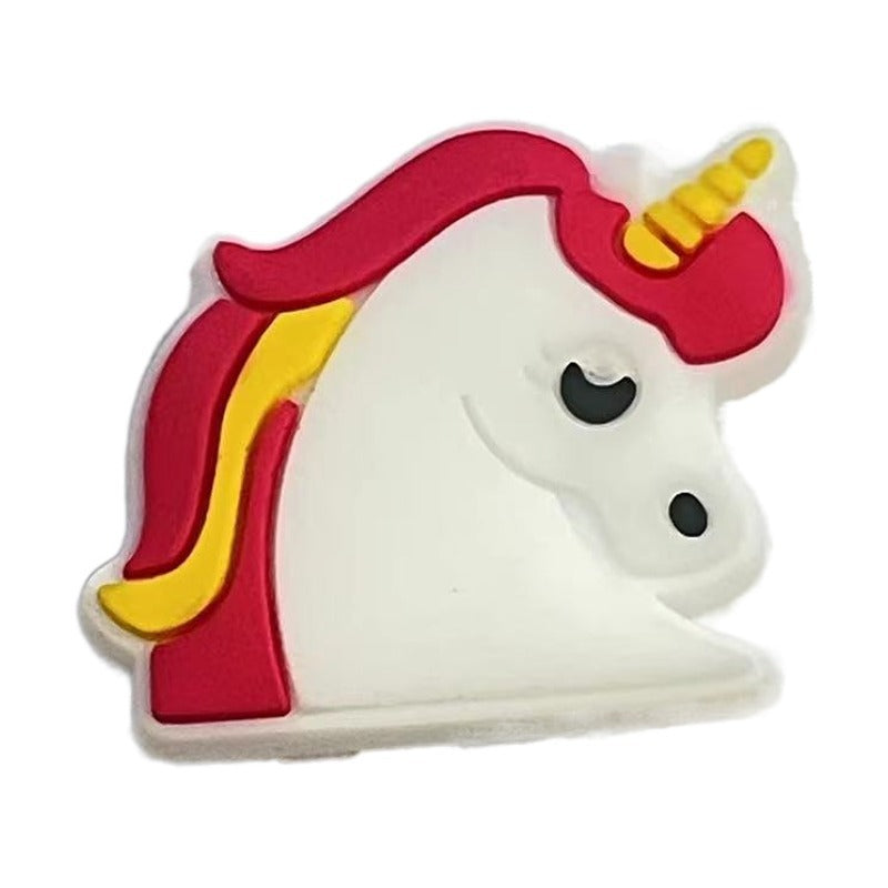 Unicorn Hole Shoes Shoe Ornament Shoe Buckle Decorative Buckle Shoe Accessories