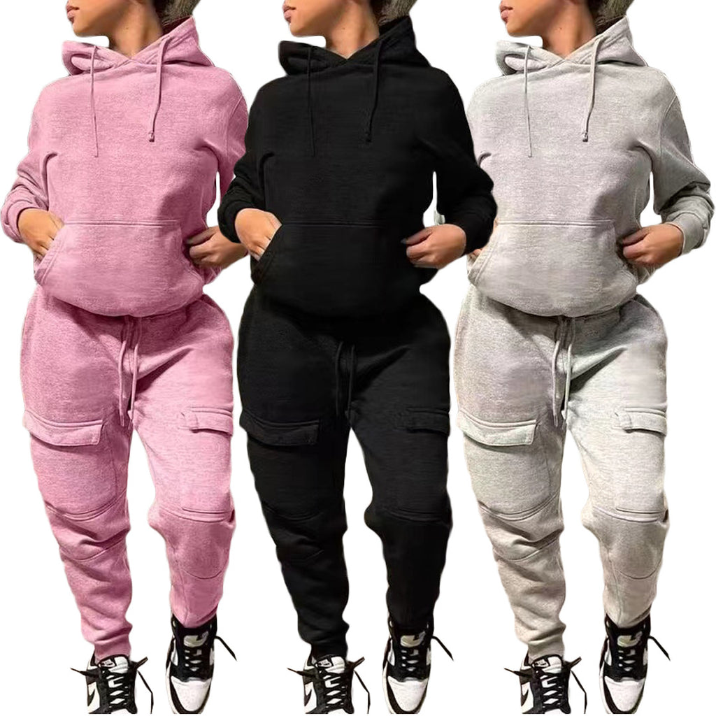 Bestseller Fashion Casual Sweater Two-Piece Sports Suit