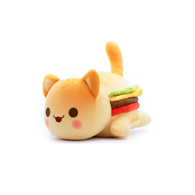 Hot Goods Spot Aphmau Meow Meows Plush Sandwich Fries Donut Cat Doll