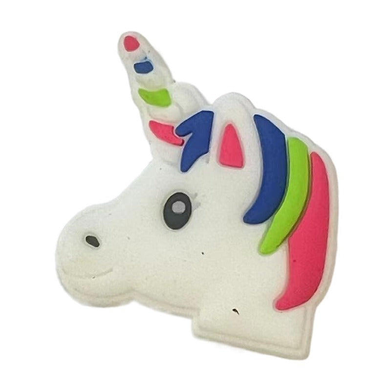 Unicorn Hole Shoes Shoe Ornament Shoe Buckle Decorative Buckle Shoe Accessories