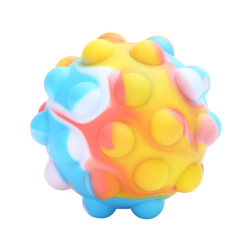 3D Stress Relief Ball Bubble Toy Grip Strength Ball Stress Relief Fingertip Toy