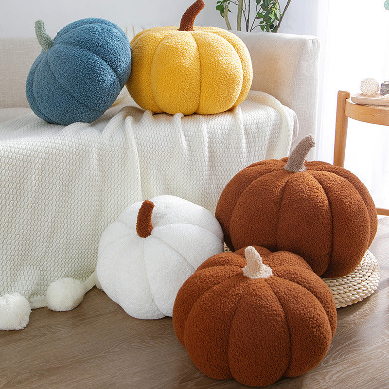 Creative Colorful Pumpkin Plush Toy Pillow Christmas Event Decoration Gift Company Event