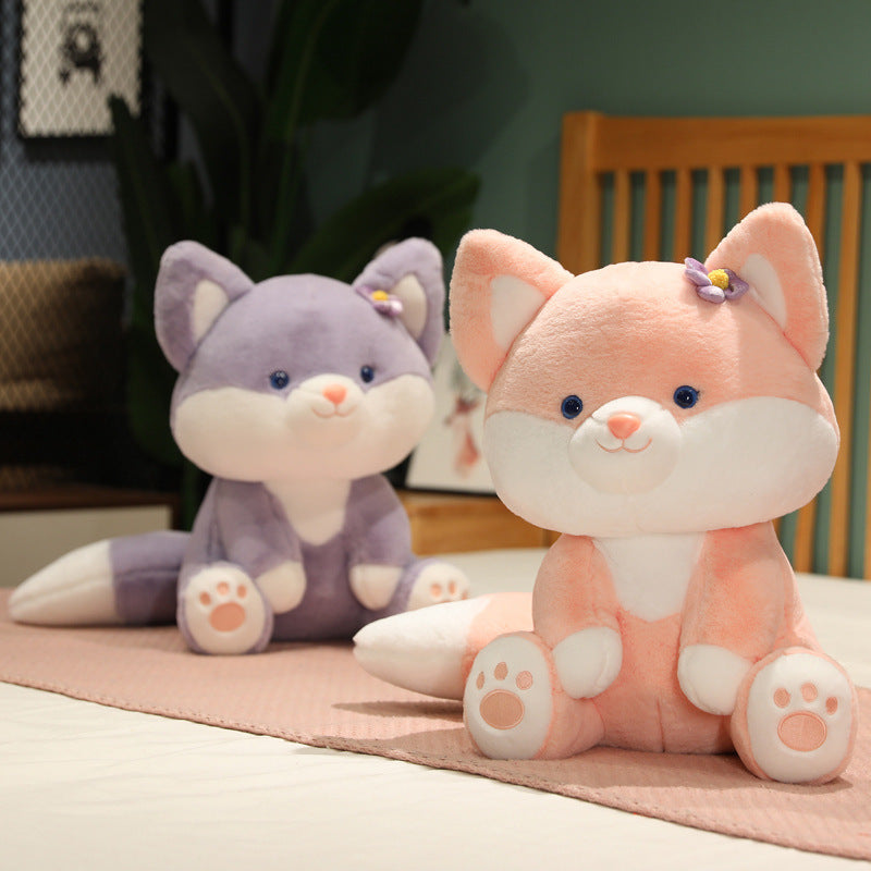 Cute Cute Cute Fox Doll Plush Children Doll Wholesale Toy Gift