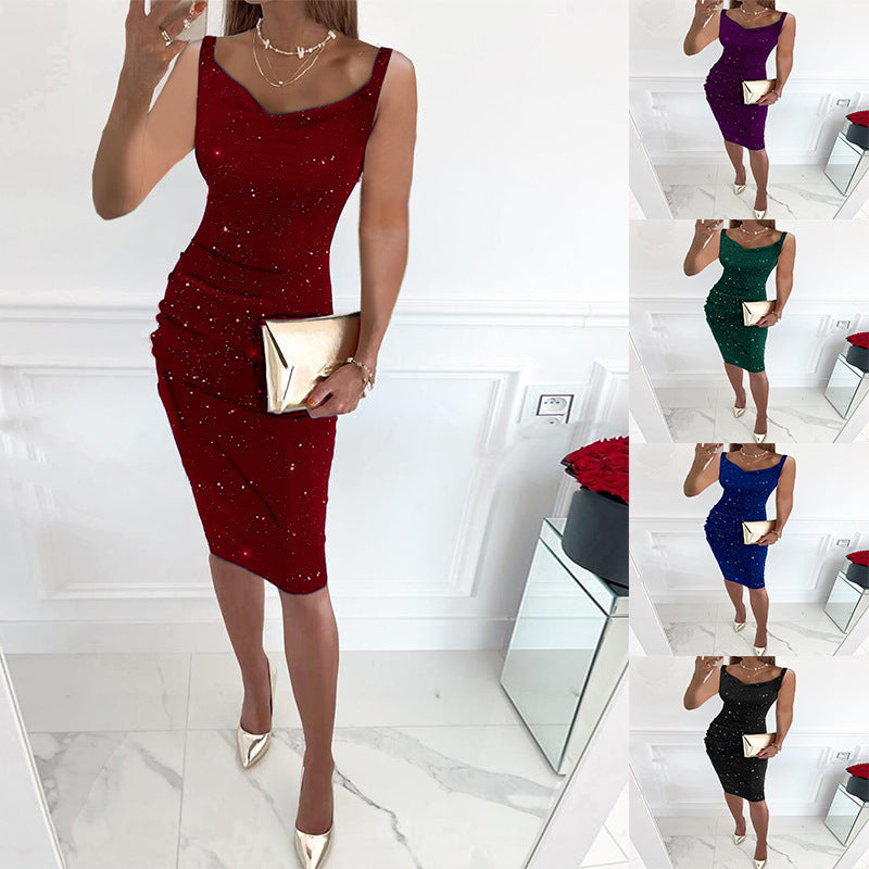 Bestseller Rhinestone Sheath Sexy Dress Gown