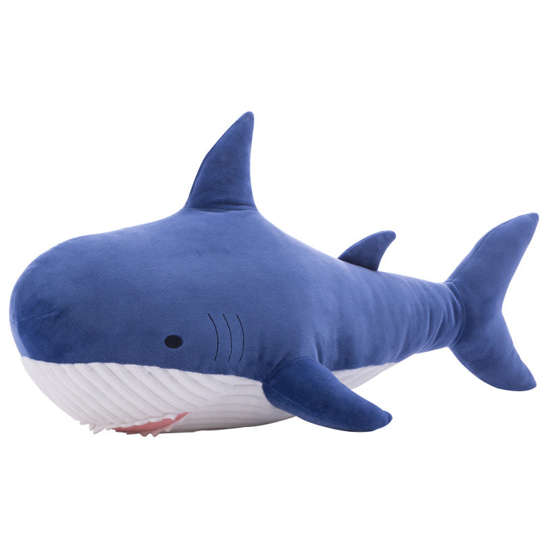 Cute Shark Whale Doll Plush Toys Whale Falling Carlo Big Fish Doll Sleeping Pillow on Bed