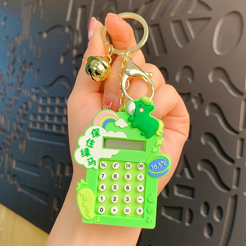 Creative Cartoon Little Bunny Computer Keychain Pendant Female Cute Multi-Functional Schoolbag Pendant Small Gift