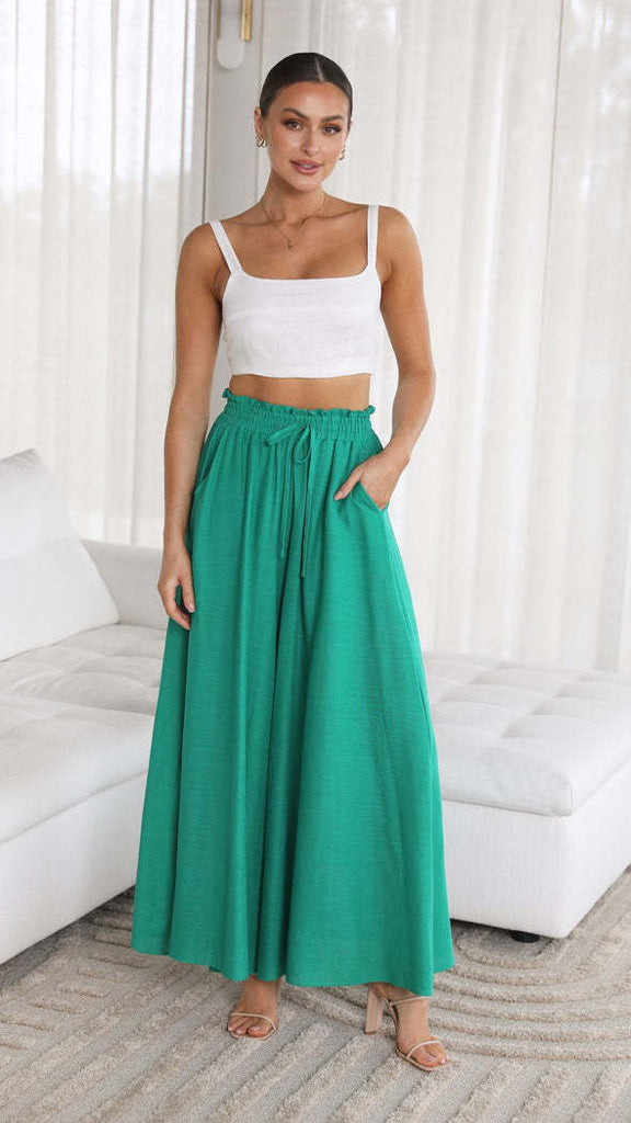 Casual Wide-Leg Popular Loose Casual Fashion Trousers for Women