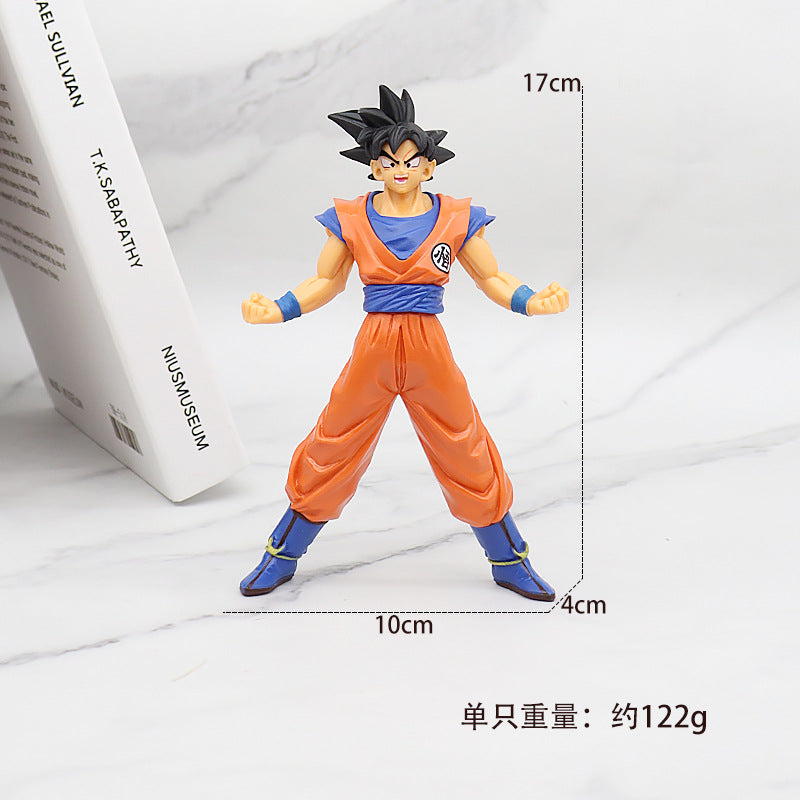 Optional Anime Garage Kits Dragon Ball Dragon Ball Z Movie Vegettoo Gogeta Model Decoration Doll