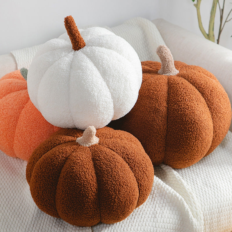 Creative Colorful Pumpkin Plush Toy Pillow Christmas Event Decoration Gift Company Event