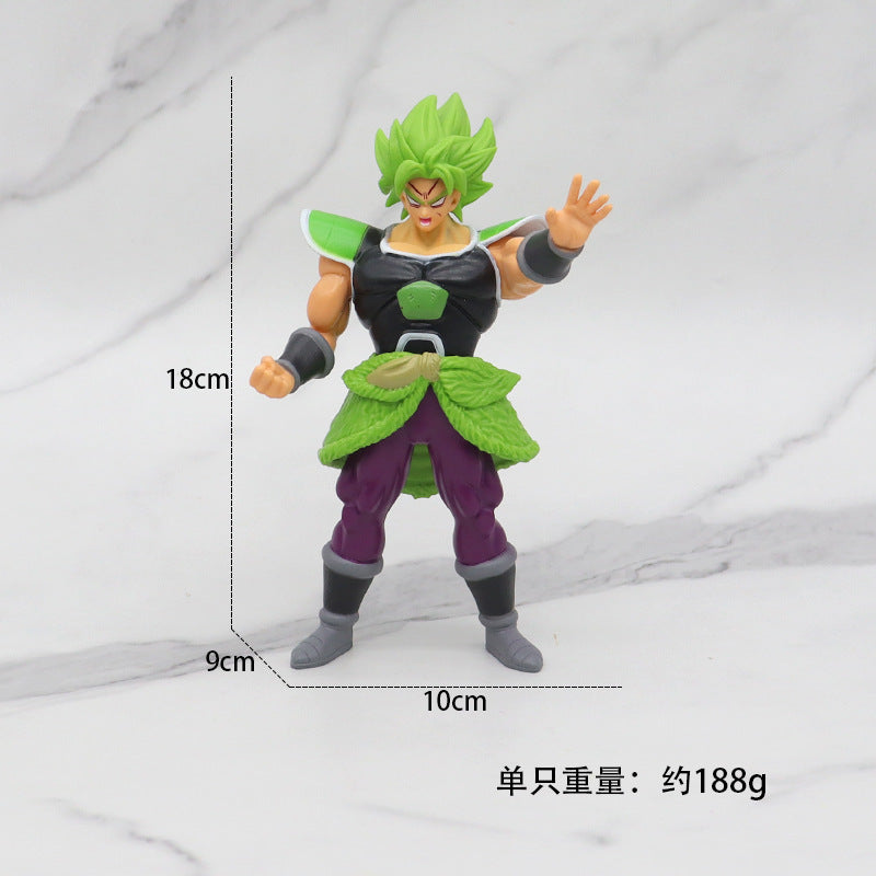 Optional Anime Garage Kits Dragon Ball Dragon Ball Z Movie Vegettoo Gogeta Model Decoration Doll