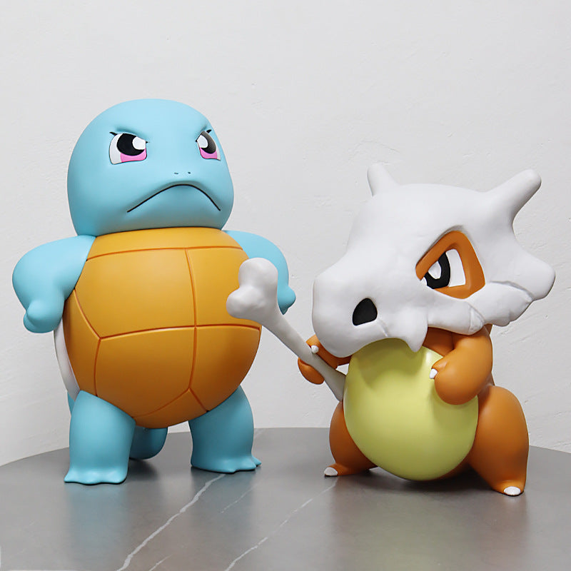 Aojiao Squirtle Caracala Pickup Anime Garage Kits Pokémon 1 to 1 Large Model Ornament Decoration