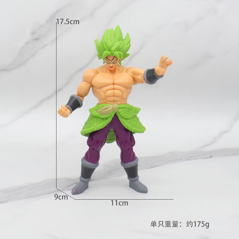 Optional Anime Garage Kits Dragon Ball Dragon Ball Z Movie Vegettoo Gogeta Model Decoration Doll