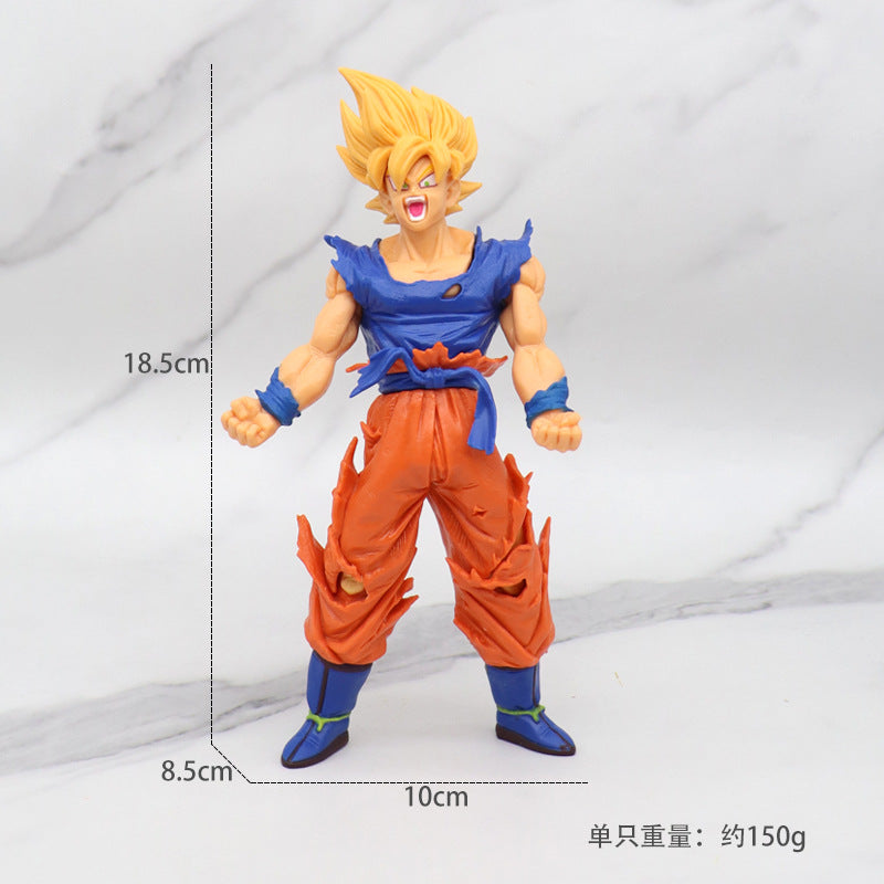 Optional Anime Garage Kits Dragon Ball Dragon Ball Z Movie Vegettoo Gogeta Model Decoration Doll