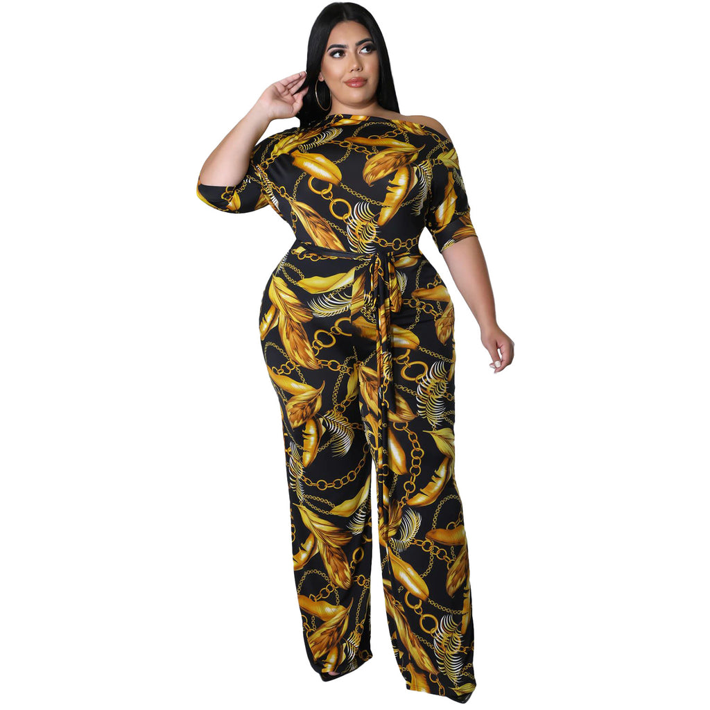 YM-8615 women fashion off shoulder sexy jumpsuit rompers