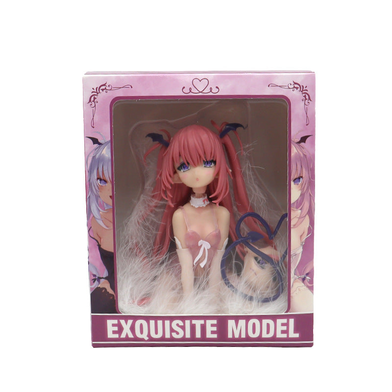 Hair Mask Migu Migu Purple Pink Lulu Pajamas MAYMOE Anime Garage Kits Surrounding Home Decoration Car Accessories