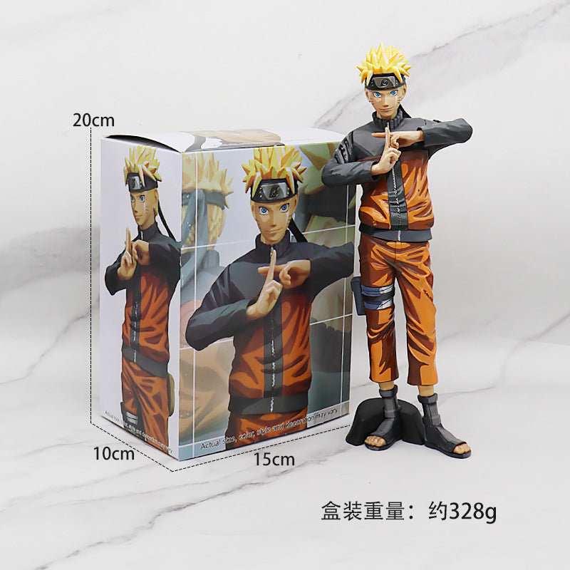 Adult Naruto Uzumaki Naruto Sasuke Kakashi Anime Garage Kits Model Furnishing Articles Peripheral Chassis Decoration Doll