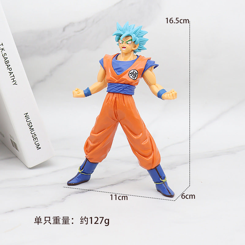 Optional Anime Garage Kits Dragon Ball Dragon Ball Z Movie Vegettoo Gogeta Model Decoration Doll